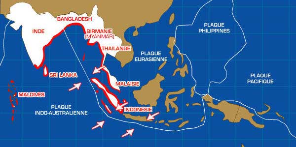 Japon Plaque Tectonique Carte
