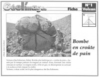Bombe en croûte de pain, Vulcano, Îles Eoliennes Italie.