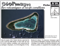 ïles volcaniques et récifs de coraux